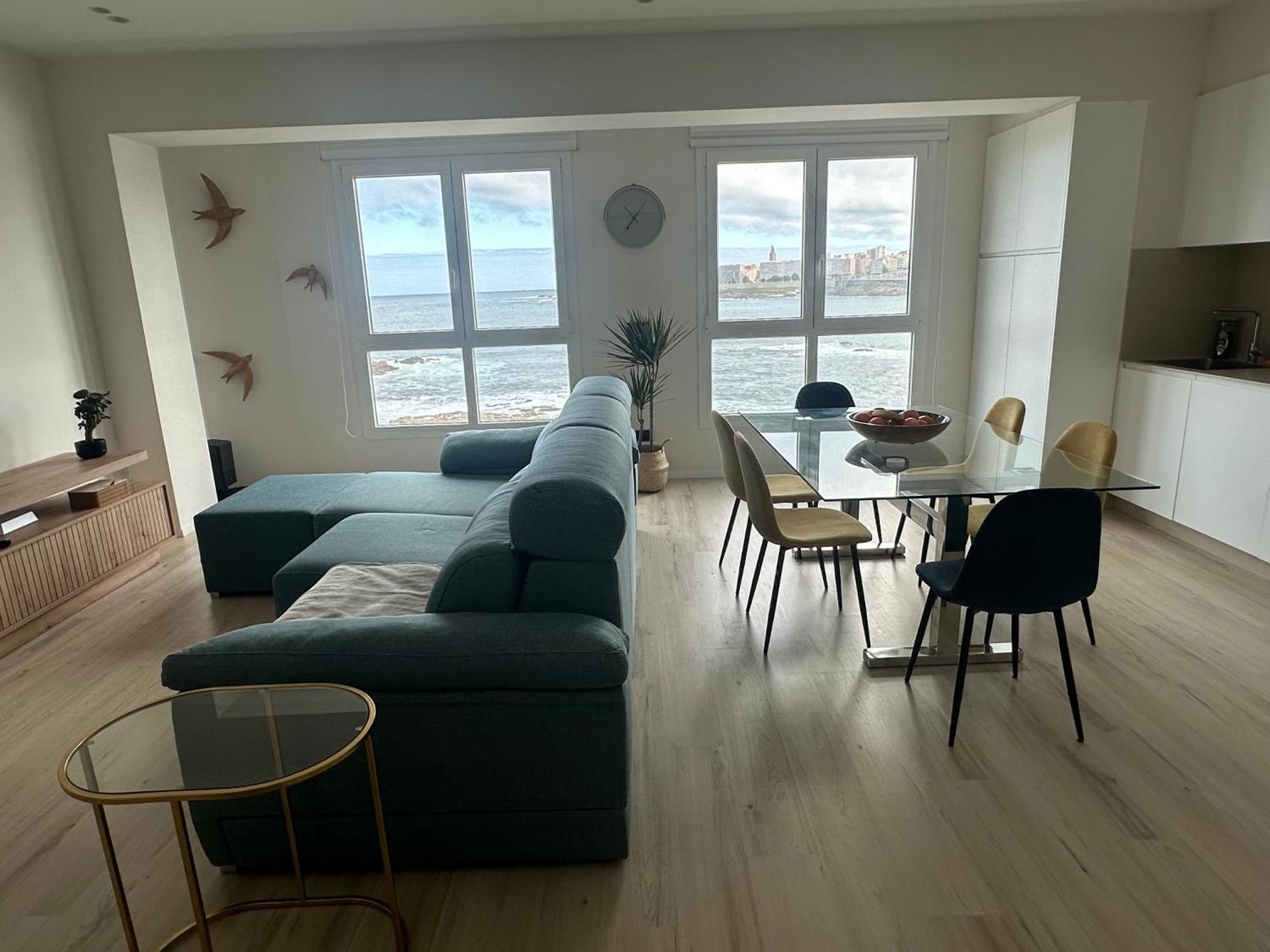 Piso Con Vistas A La Playa De Riazor Appartement A Coruña Buitenkant foto